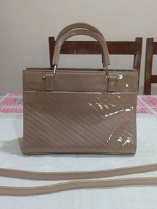 Metro Beige Handbag