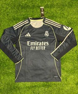 Adidas Real Madrid Long Sleeve Jersey