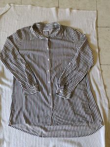 Classic Striped Button-Down Shirt