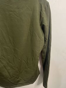 Olive Green Long Sleeve Top