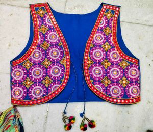 Embroidered Blue Ethnic Jacket
