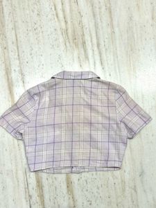 H&amp;M Cropped Shirt