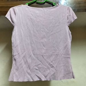 Elegant Beaded Neckline Top