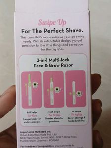 PLUSH Swipe Face Razor 2pk