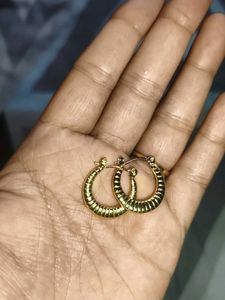 Gold Hoop Earrings