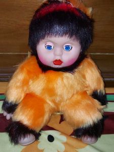 Vintage Furry Doll