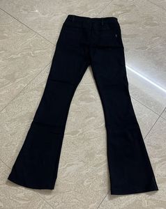 Black Flared Jeans