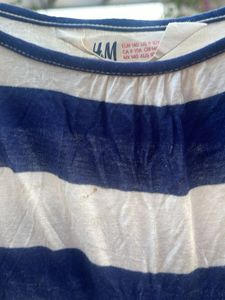 Striped Sleeveless Dress