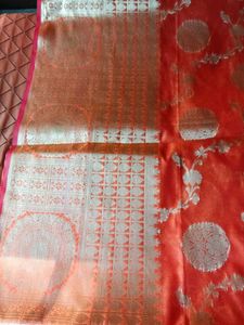 New Zari border Silk Saree
