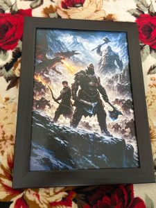 God of War Framed Artwork