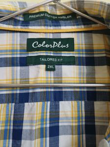 Men's Plaid Short Sleeve Shirt
