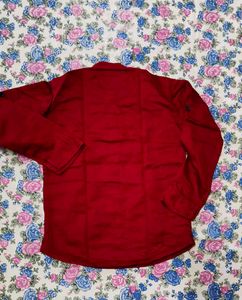 Boys Red Kurta - for 6 years old