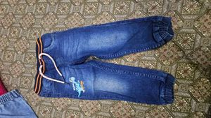 Cute Dinosaur Jogger Jeansp 2-4 Years boy