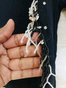 Primark Black Cardigan - Beaded Detail