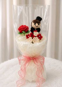 Crocheted graduation Bouquet