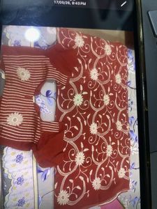 Synthetic Georgette saree with blouse