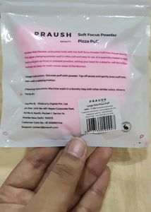Praush Beauty Powder Pizza Puff