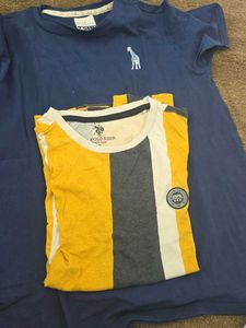 Boys Blue Denim Jeans with t-shirt