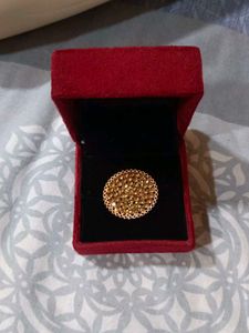 Stunning Round Statement Ring