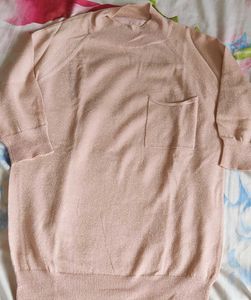 Sparkly Pink Knit Sweater