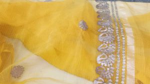 Beautiful Yellow Saree