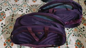 Purple Duffle Bag Set