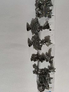 Oxidised Silver Butterfly Jhumka & Statement Earri
