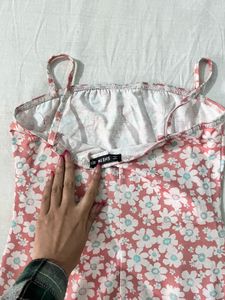 Floral Bodycon Mini Dress