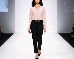 Formal Choker button up shirt