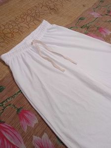 Comfortable White Palazzo Pants