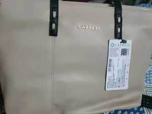 Caprese Jerry Laptop Compatible Tote Large Bag