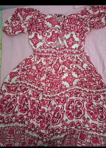 unused Floral Print dress