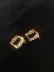 Unique Square Geometric Earrings
