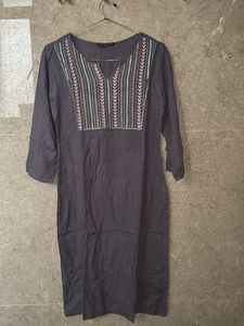 Zudio Embroidered Kurta