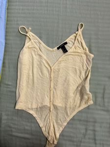 Yellow Button-Up Camisole