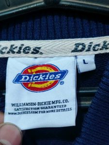 Dickies Varsity Cotton Sweatshirt Size L