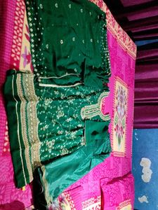 Green Sharara💚set