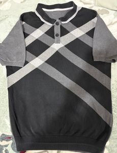 Men's Patterned Polo Shirt