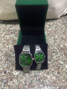Matching Green Watch Set