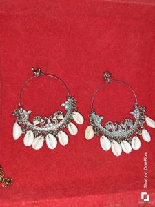 New DESIGNER Stylish Bali With Shell Earrings