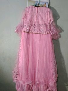 Stunning Pink Embroidered Lehenga Choli