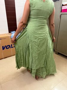 Beautiful Green Ethnic Gown