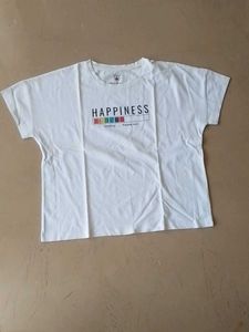 White "Happiness Loading" T-Shirt