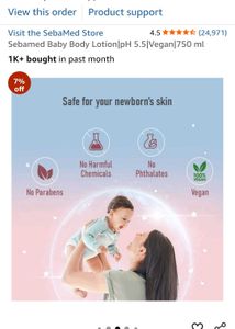 Sebamed Baby Body Lotion 750ml