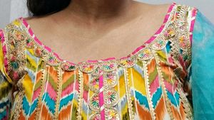 Beautiful Yellow Sharara Suit