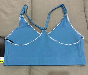 NIKEWomen Sports Lightly Padded Bra (Blue)