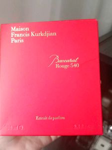 Maison Francis Kurkdjian Baccarat Rouge 540