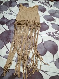 Boho Fringe Tank Top