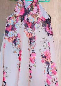Flowers Print Dress