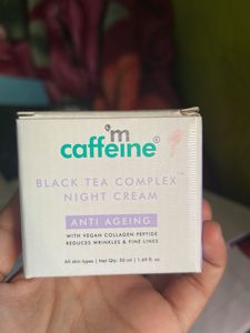 mCaffeine Black Tea Night Cream